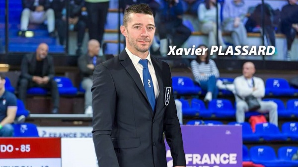 Xavier PLASSARD  nominé à l'examen d'arbitre Continental 2025